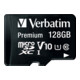 Verbatim Carte microSDXC 128GB Premium, Classe 10, U1 44085
