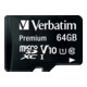Verbatim Carte microSDXC 64GB Classe 10, UHS-I 44084