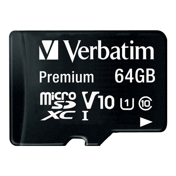 Verbatim Carte microSDXC 64GB Classe 10, UHS-I 44084