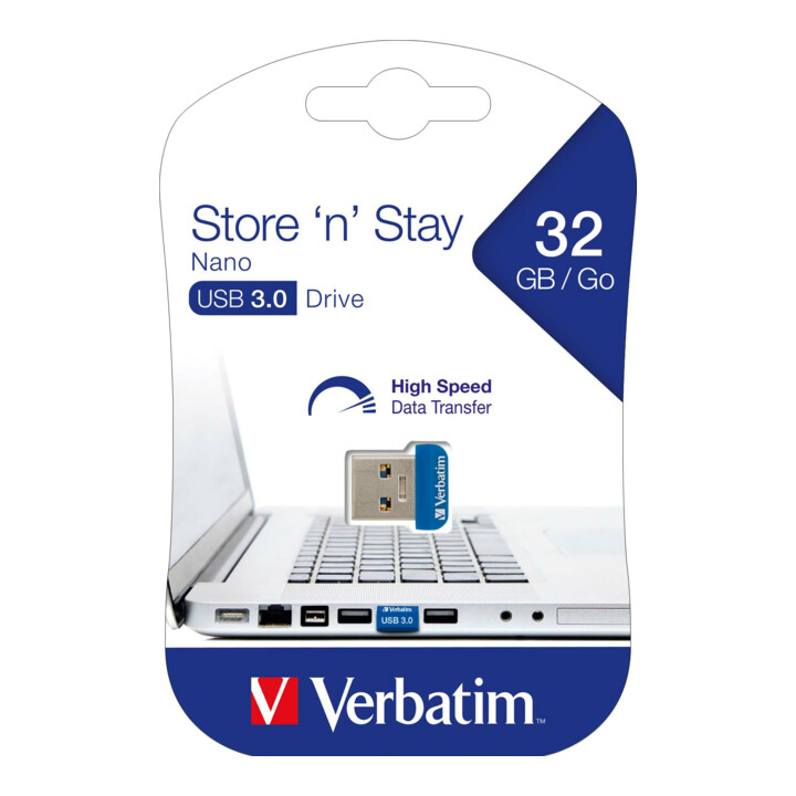 Verbatim Clé USB 32 Go 3.0 Nano Drive 98710