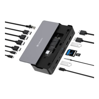 Verbatim Docking Station CDS-15S 15-Port 32173