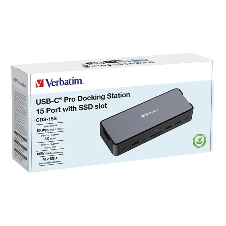 Verbatim Docking Station CDS-15S 15-Port 32173