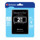 Verbatim Festplatte 2TB USB3.0 Extern,6,35cm(2,5Z) 53177-1