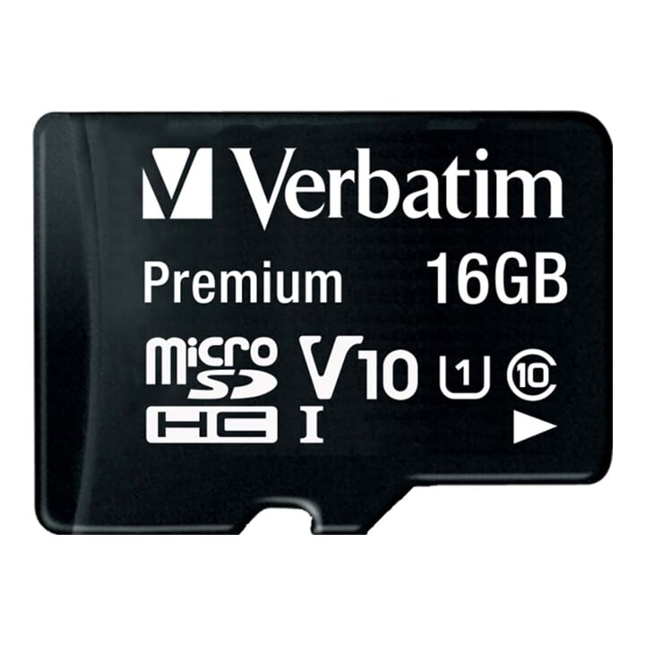 Verbatim microSDHC-Card 16GB Class 10 44082