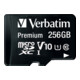 Verbatim microSDXC Card 256GB Class 10, U1,Premium 44087-3