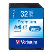 Verbatim SDHC-Card 32GB Class 10 43963-3
