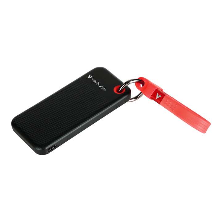 Verbatim SSD 2 To USB 3.2 Type-C Pocket noir-rouge