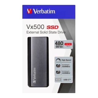 Verbatim SSD Extern 480GB USB3.1 4,57 cm(1,8Z) 47443