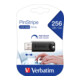 Verbatim USB-Stick 256GB 3.0 Pin Stripe schwarz 55 x 19 x 7mm