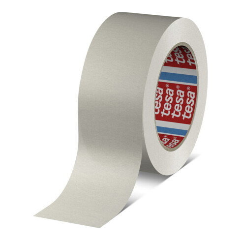 Verpackungsklebeband Papier tesapack® 4713 weiß L.50m B.50mm TESA