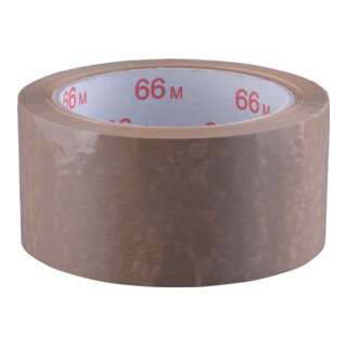 Verpackungsklebeband PVC braun L.66m B.50mm Rl.