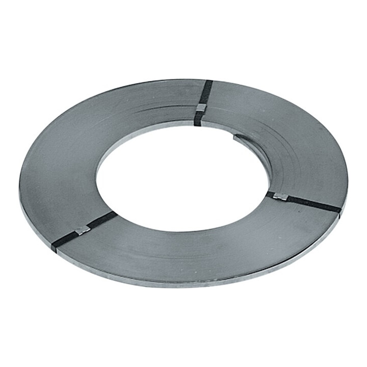 Verpackungsstahlband B16 mmxS0,5mm Lauf-L.1600m STA 2 Ringe a.ca.25kg