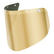 Verre de protection vert, PC, 500 × 250 × 1 mm, doré vaporisé