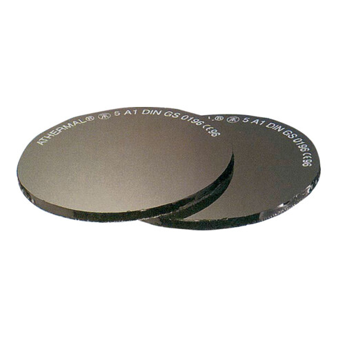 Verres de rechange, incassables 50 mm, incolore