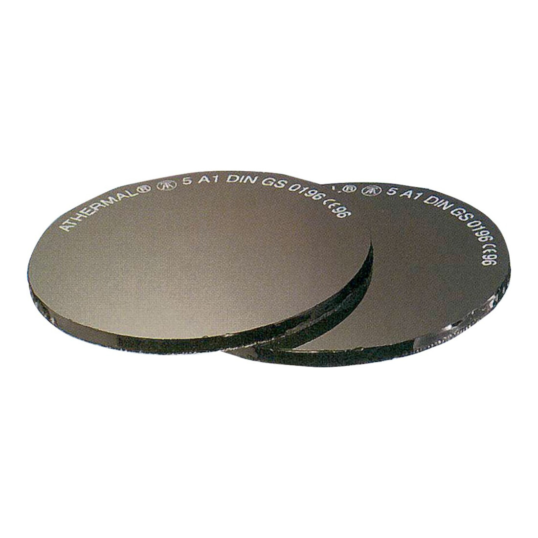 Verres de rechange, incassables 50 mm, incolore