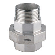 Verschraubung EN 10226-1 NPS 1/2 Zoll fl.dichtend 53mm 14mm 15mm SPRINGER-1