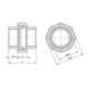 Verschraubung I/I fl.NPS=1 1/4 Zoll L 50mm L1=17mm L2=16,5mm SPRINGER-4