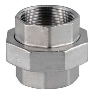 Verschraubung I/I fl.NPS=1 Zoll L 49mm L1=17mm L2=16mm SPRINGER