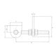 Gustav Alberts Torband für Metalltore 180 Grad Öffnung-5