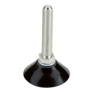 Verstellschraube STA schwarz Regale,Raumteiler,Trennw.HETTICH