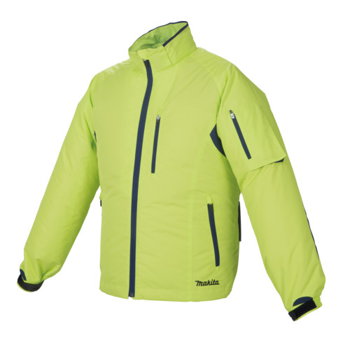 Veste climatique Makita sans fil, jaune, taille 3XL (DFJ212Z3XL)