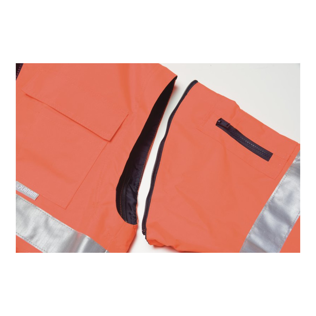 Gilet de protection d'avertissement Planam EN471/343 orange/marine
