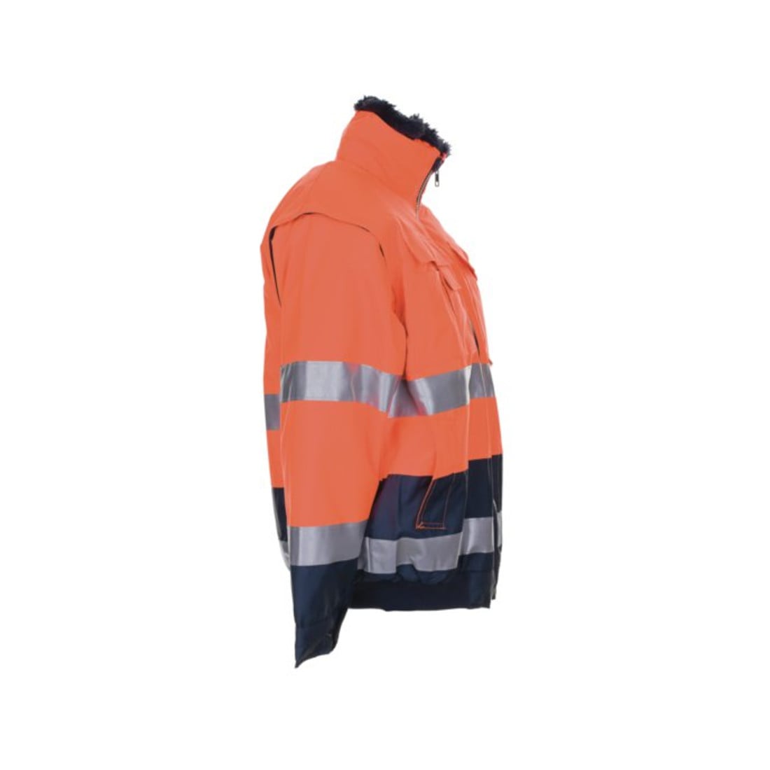 Gilet de protection d'avertissement Planam EN471/343 orange/marine