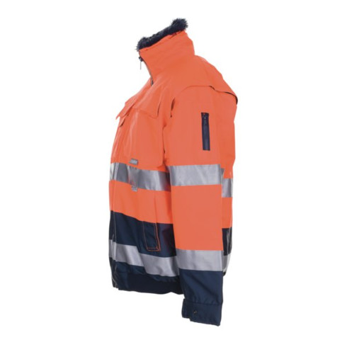 Gilet de protection d'avertissement Planam EN471/343 orange/marine