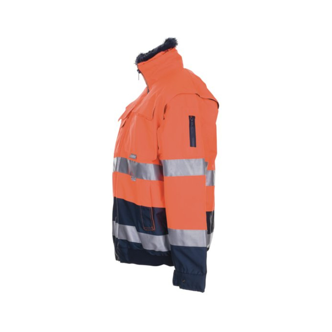 Gilet de protection d'avertissement Planam EN471/343 orange/marine
