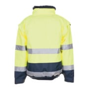 Planam Warning Protection Comfort Jacket EN471/343 jaune/marine-2