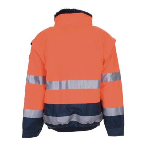 Veste de sécurité confort Planam orange/marine