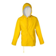Asatex veste de pluie PU stretch avec capuche EN343 Kl.2 jaune