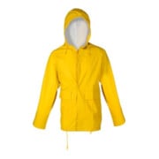 Asatex veste de pluie PU stretch avec capuche EN343 Kl.2 jaune