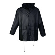 Asatex veste de pluie PU-stretch avec capuche EN343 Kl.2 noir