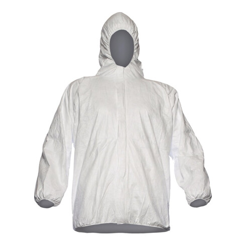 Veste de protection chimique TYVEK® PP33 taille M blanc matériau TYVEK® TYVEK