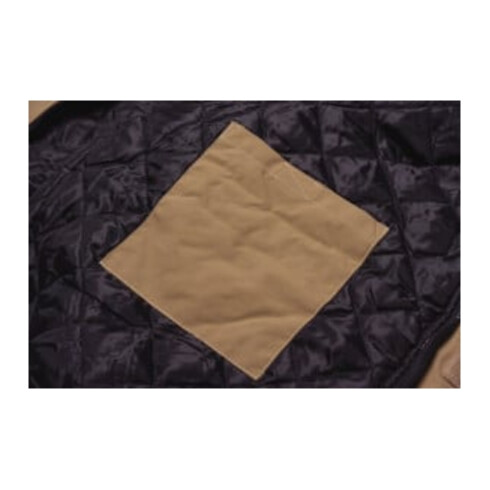 Veste d'hiver Planam Canvas 320 noir/noir