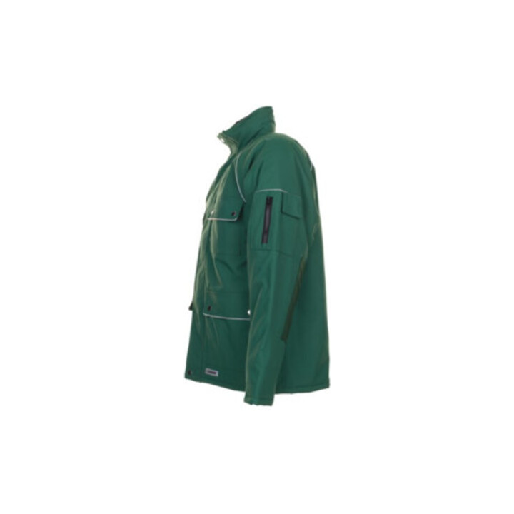 Veste d'hiver Planam Canvas 320 vert/vert