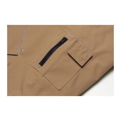 Veste d'hiver Planam Canvas 320 vert/vert
