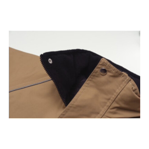 Veste d'hiver Planam Canvas 320 vert/vert