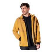 Veste en polaire sherpa STIER M doré