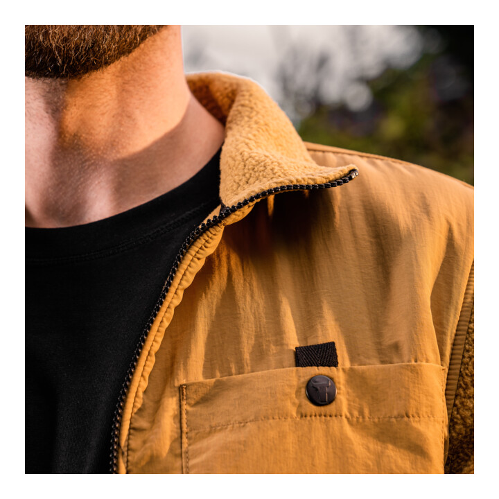 Veste en polaire sherpa STIER S doré
