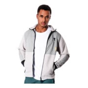 Veste en polaire sherpa STIER XL gris clair
