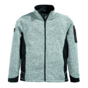 Veste en polaire tricotée CHRISTOPH taille M gris/noir 100 % PES 1 un. FHB