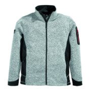 Veste en polaire tricotée CHRISTOPH taille XXL gris/noir 100 % PES 1 un. FHB