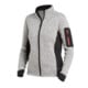 Veste en polaire tricotée p. femmes Marieke taille M gris/noir 100 % PES FHB-1