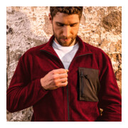 Veste en polaire zippée STIER-4