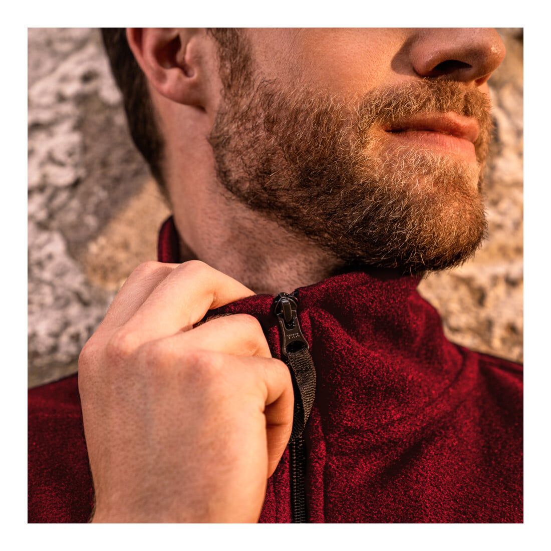 Veste en polaire zippée STIER