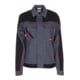 Veste de travail femme Planam Highline argent/noir/rouge-1