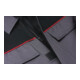 Veste de travail femme Planam Highline argent/noir/rouge-2