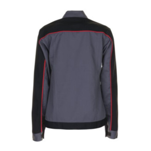 Veste de travail femme Planam Highline argent/noir/rouge